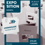 Tables de conversations : Dualité entre présence numérique et travail artistique réel.